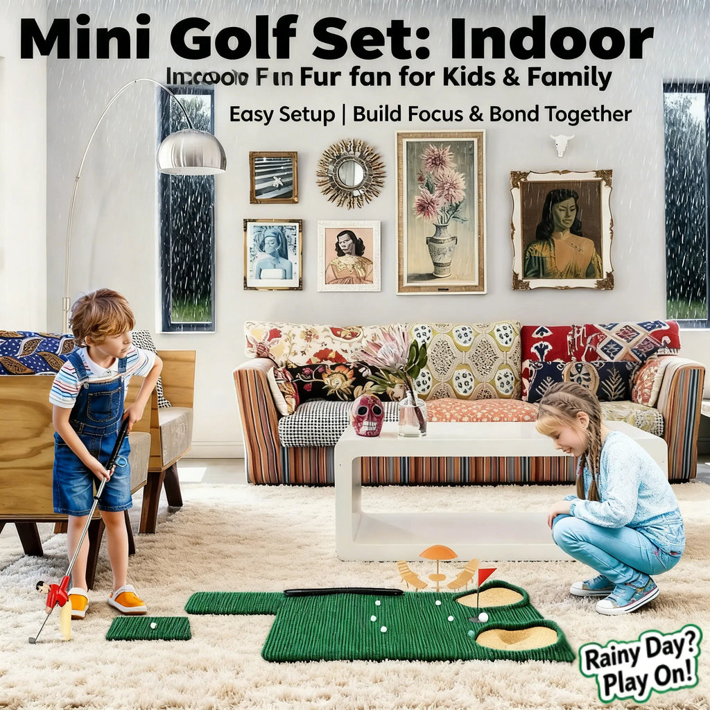 Mini Golf Toys for Kids – Fun Indoor Family Game for Boys & Girls