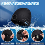 Unisex Bluetooth Beanie Hat with Light