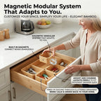 🧺 Modular Drawer Organizer Set – Clean Space, Clear Mind