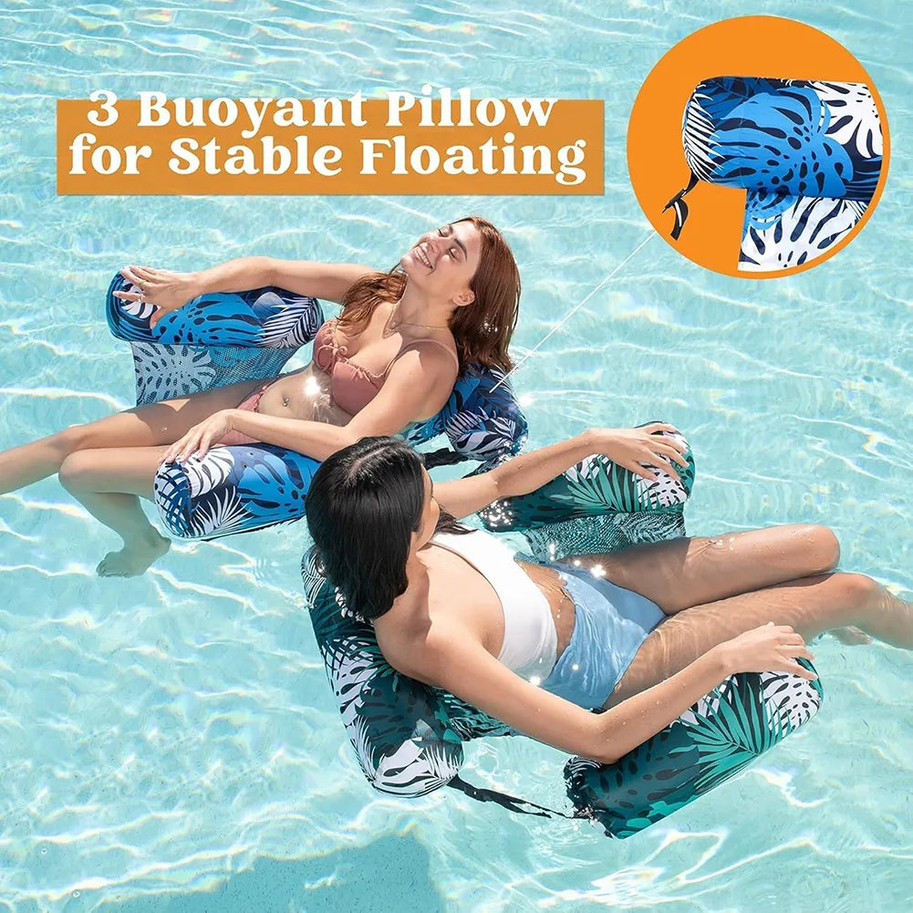 🌴 Inflatable Pool Float Hammock Chair for Adults