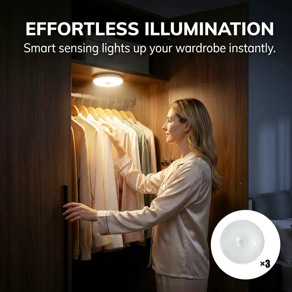 💡Magnetic Motion Sensor Night Light.