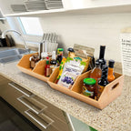 🌿 Bamboo Storage Boxes – Pantry & Kitchen Organizers