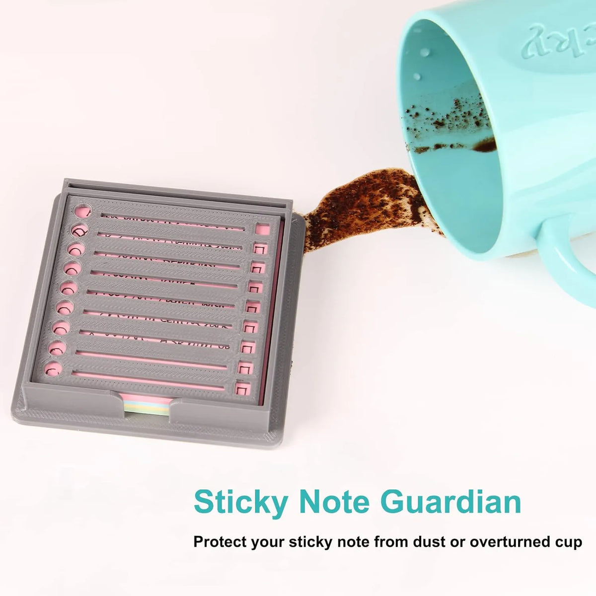 Sticky Note Holder & Stencil Set