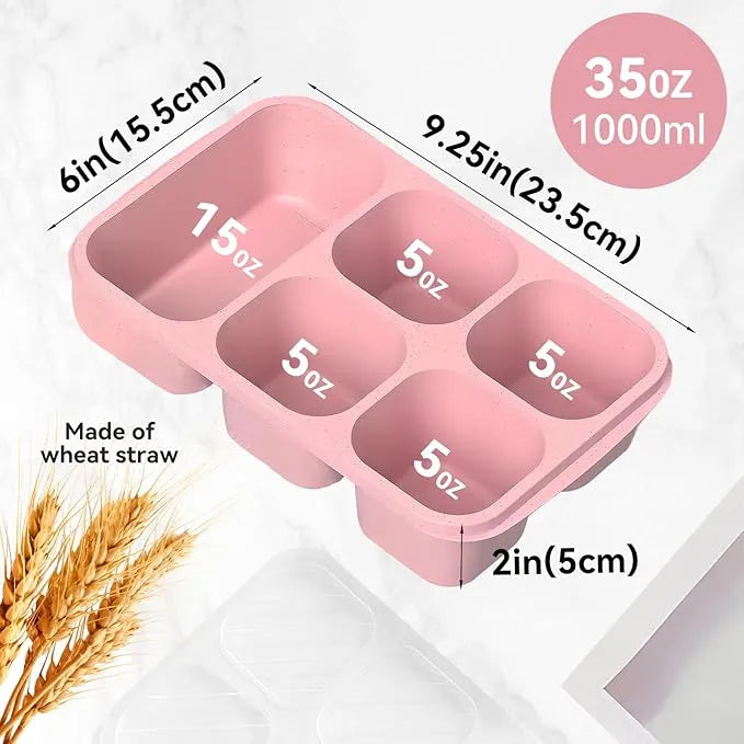 Bento Snack & Meal Prep Containers