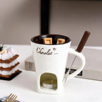 🍫 Chocolate Fondue Mug with Fork