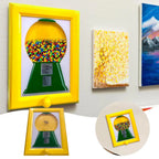 🍬 Wall-Mounted Candy Dispenser Frame – Fun Meets Function