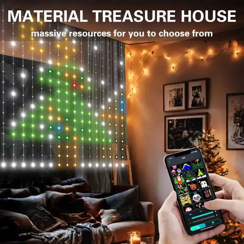 ✨ Smart Curtain Lights