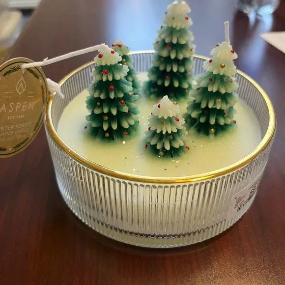 🎄Aspen Winter Forest Christmas Tree Scented Candle