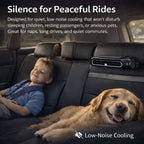 Universal Cordless Car Seat Cooling Fan (For Front or Back Seat Cooling)🌬️🚗