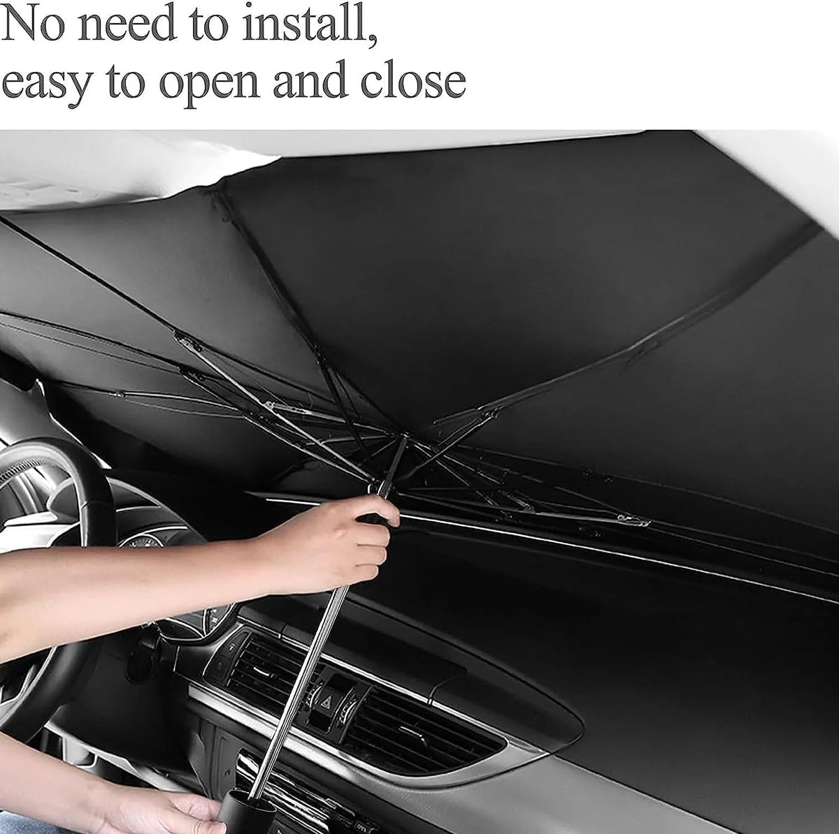 ☀️ Car Windshield Sun Shade Umbrella