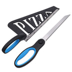 🍕 Stainless Steel Pizza Scissors with Detachable Serving Shovel