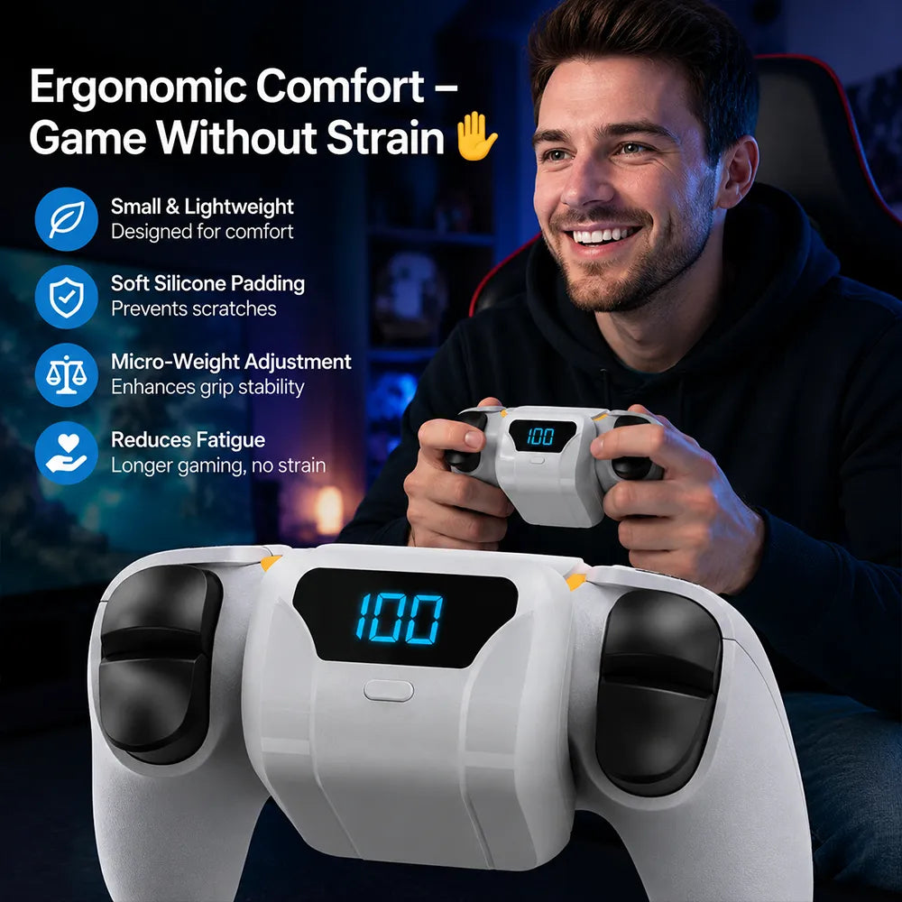 Charger for PS5 Edge Controller – 1500mAh Portable Battery Pack 🎮