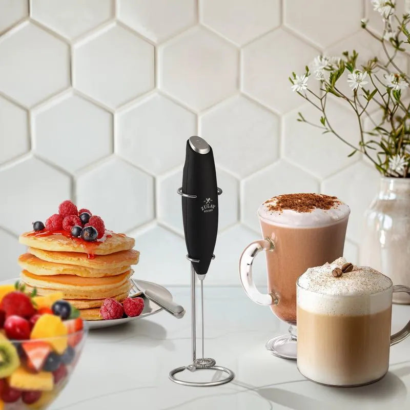 🔥Hot Sale 49% OFF-Milk Frother Handheld With Stand（Various collection colors）