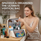 💄 Spacious Upright Cosmetic Bag