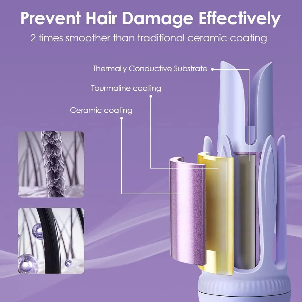 Dual Voltage Curling Iron - Create Beautiful Curls Effortlessly