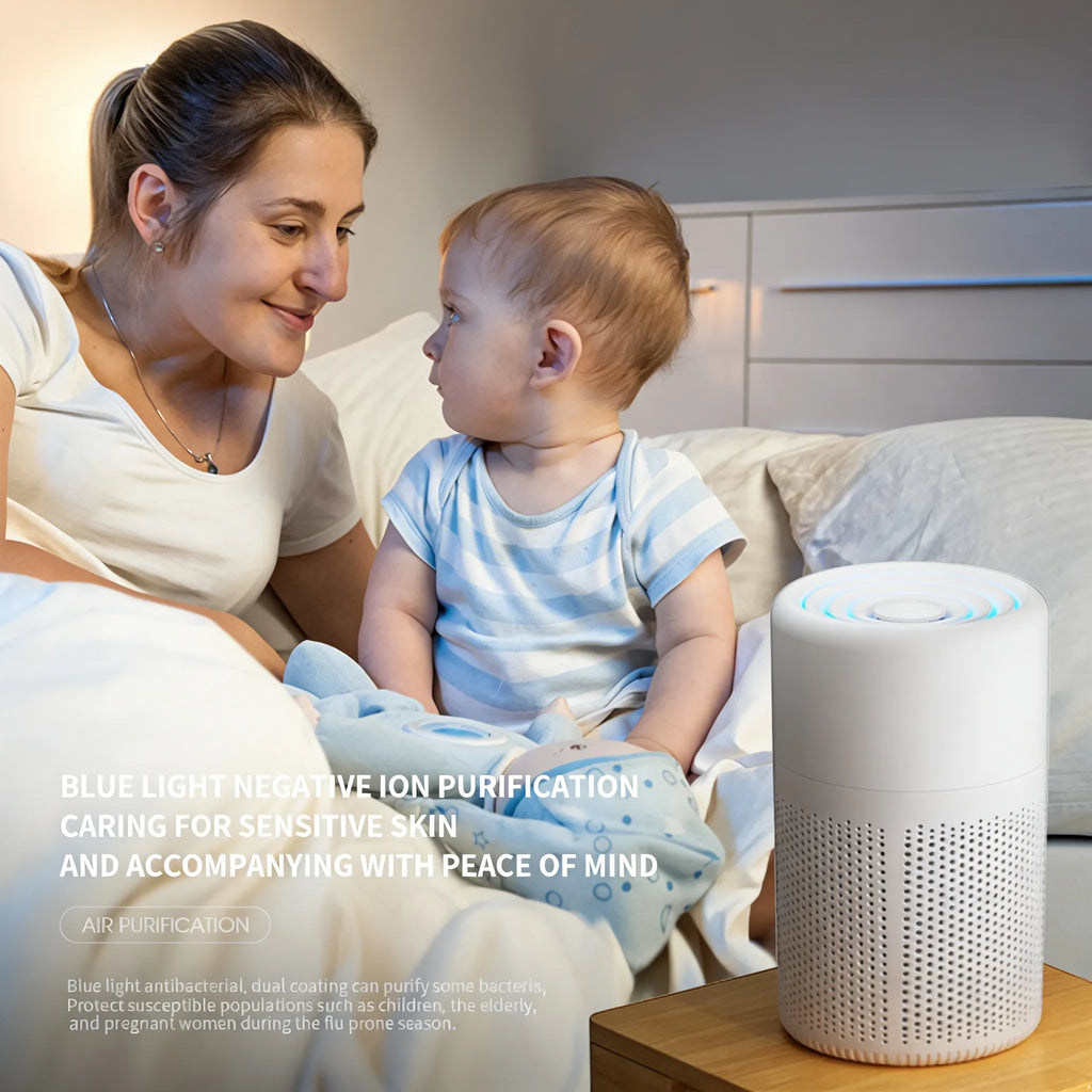 🌬️USB Compact Desktop Air Purifier — Clean Air Anywhere You Go