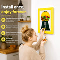 🍬 Wall-Mounted Candy Dispenser Frame – Fun Framed Snack Organizer