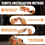 6/8/10mm Wooden Dowel Drilling Template Set