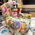 🧸 PVC Clear Stuffed Animal Storage Bag with Zipper