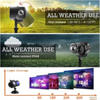 🎅 2-in-1 Outdoor Christmas Projector Light