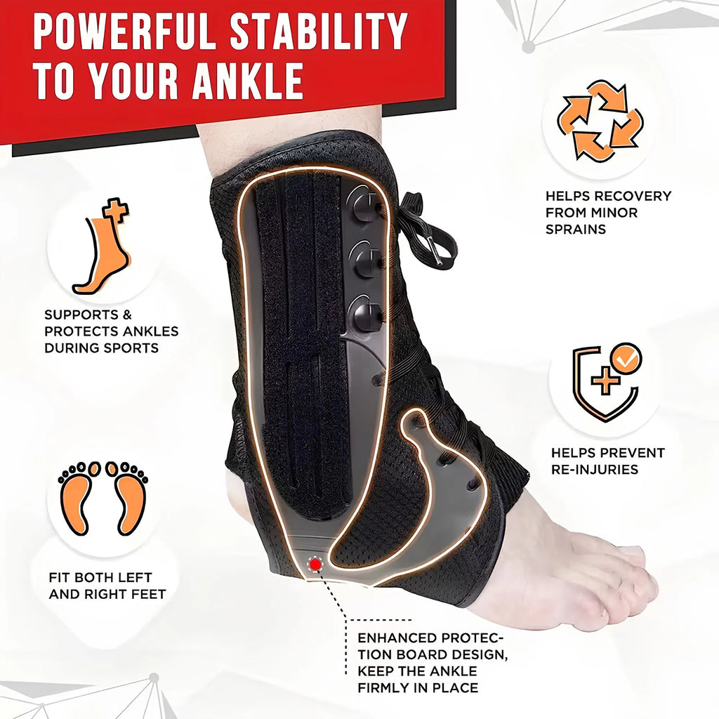 🦶 Unisex Adjustable Ankle Brace