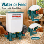 🐔 Hanging Automatic Chicken Feeding & Watering System 🔥
