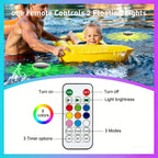 🌈 Solar Floating Pool Light – Remote-Controled RGB Waterproof Pool Light