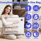 🧳 Vacuum Bags for Clothes – Travel & Storage Set