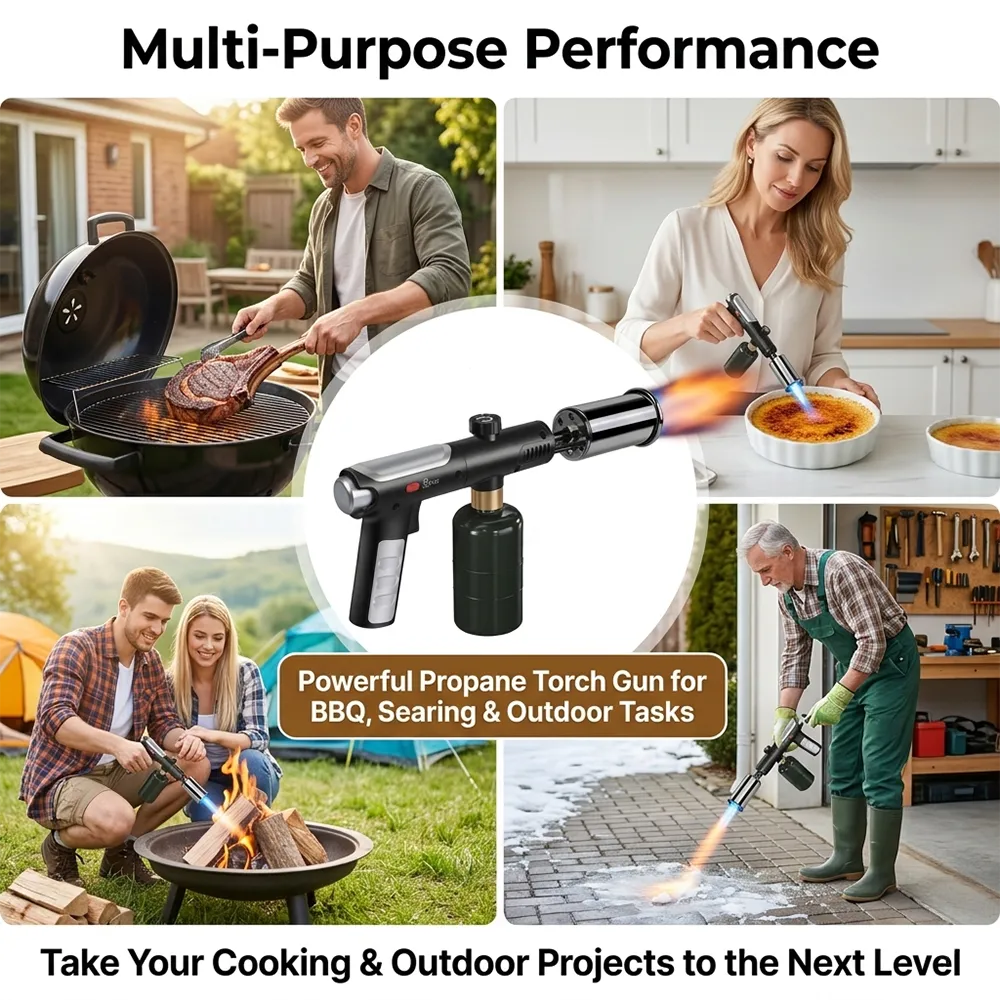 🔥 Powerful Propane Torch – Instant High-Heat Performance