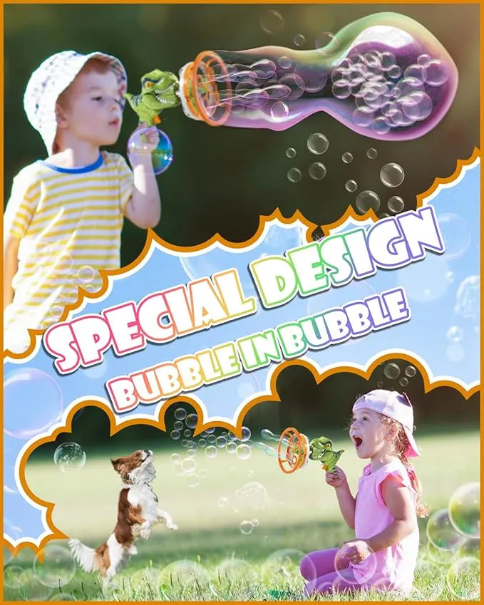 Electric Dinosaur Bubble Machine