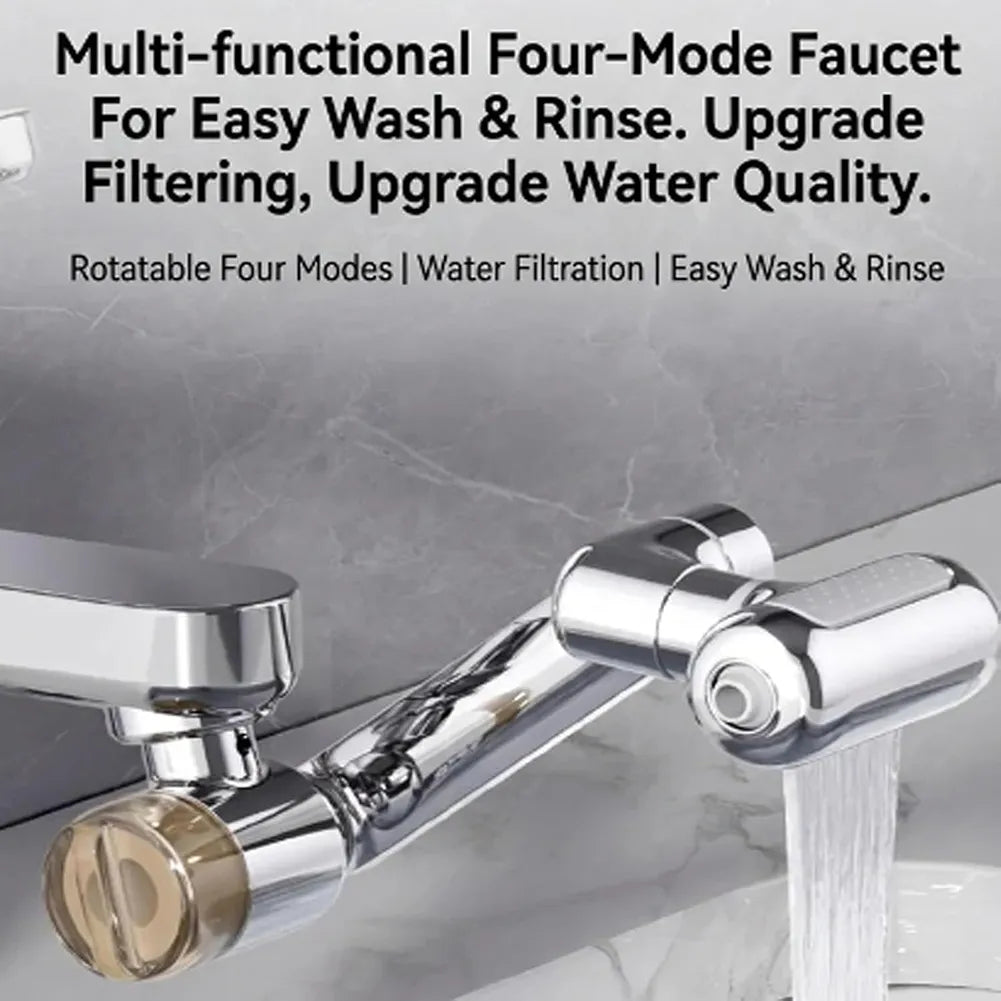 🚿 4-in-1 Faucet Extender – Upgrade Your Sink Instantly