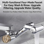 🚿 4-in-1 Faucet Extender – Upgrade Your Sink Instantly