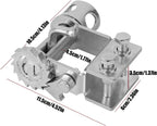 Sliding Winch for Flatbed Trailer – Heavy-Duty Cargo Securement Made Easy