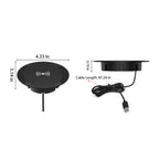 ⚡ Invisible Under-Desk Wireless Charger