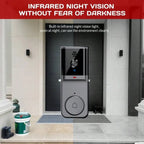 M16S Wireless Video Doorbell Monitor with 4.3-Inch Indoor Screen
