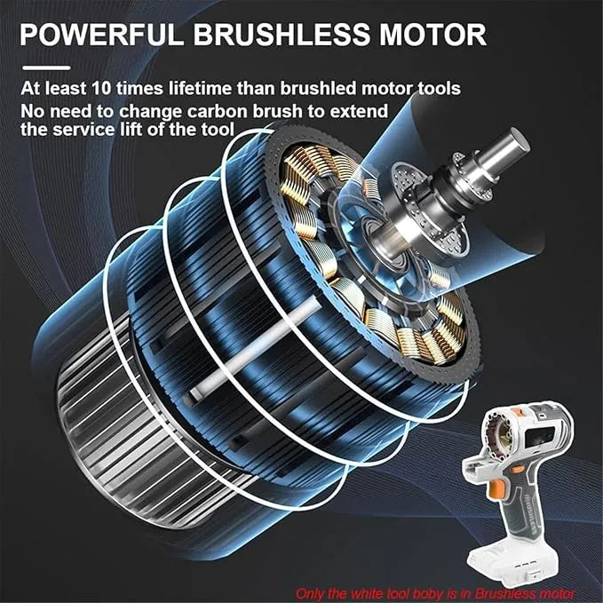 High-Performance Power Drill Set