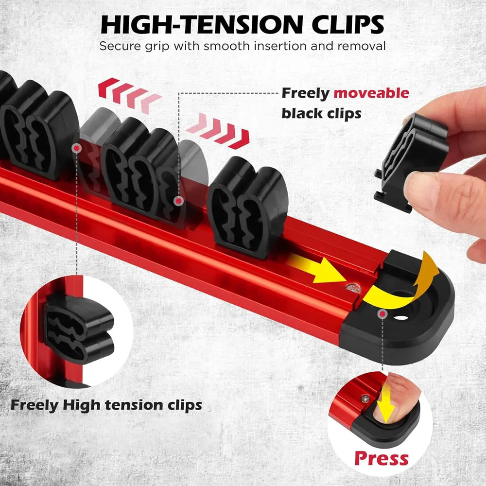 🔧 Magnetic Screwdriver & Wrench Organizer