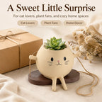 🐱 Potted Cat Swing Rocking Chair Ornament