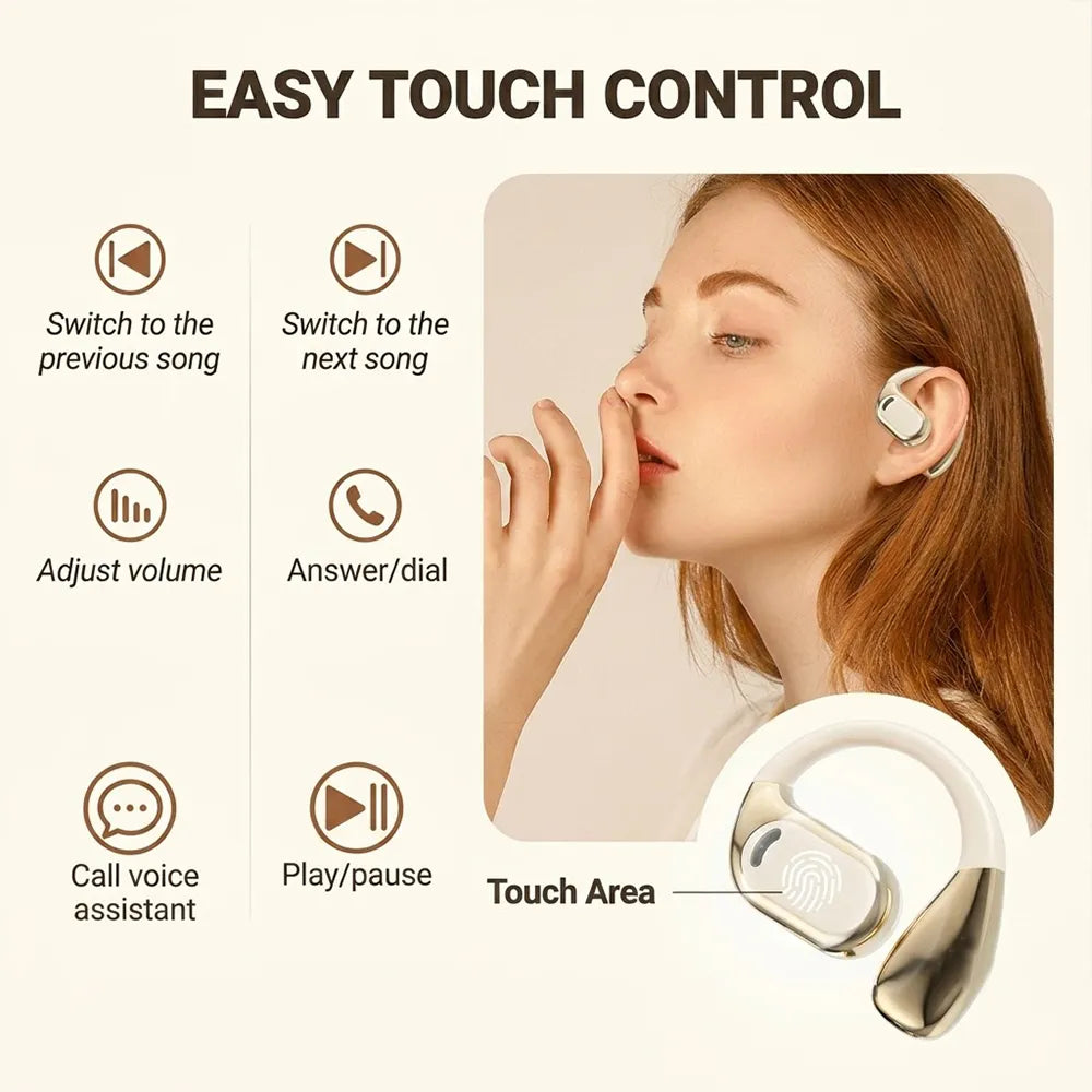 🎧 M76 AI Real-Time Language Translation Earbuds 🌍