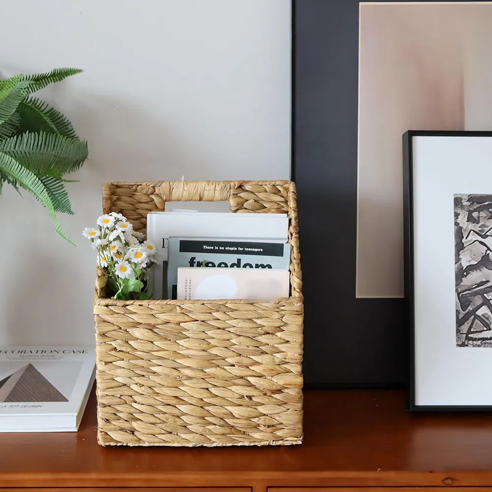 🌿 Woven Hanging Storage Basket