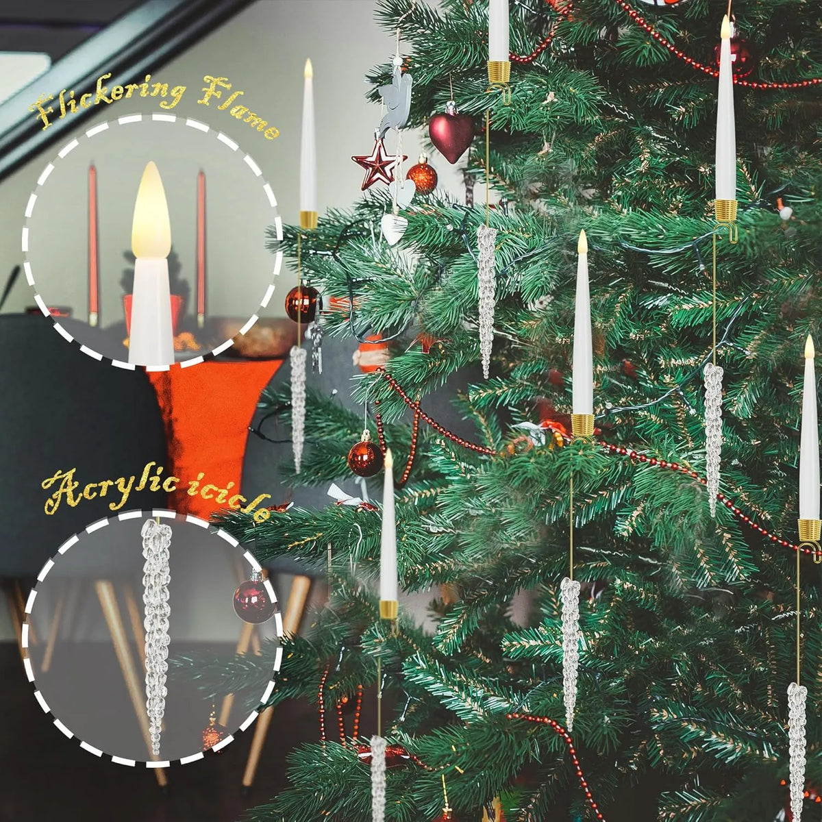 Christmas Tree Candles