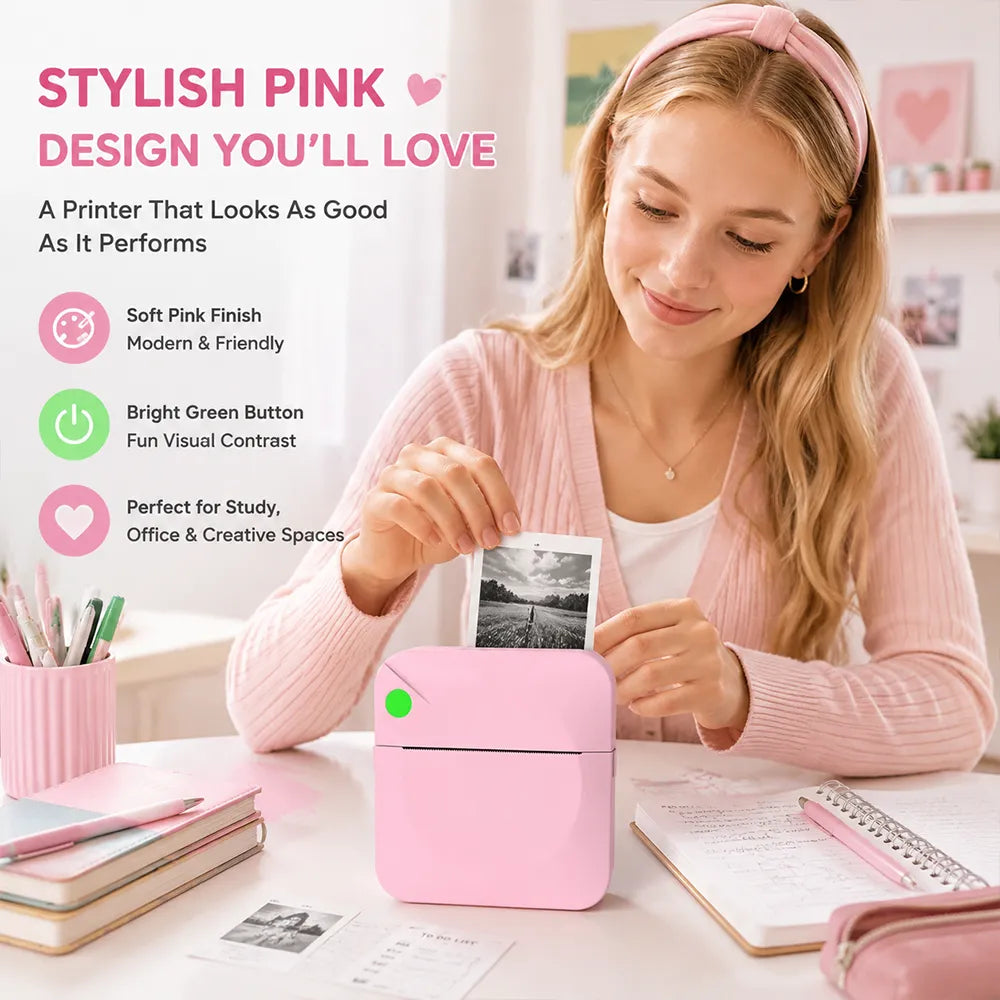 Mini Thermal Printer – Print Anywhere, Organize Everything