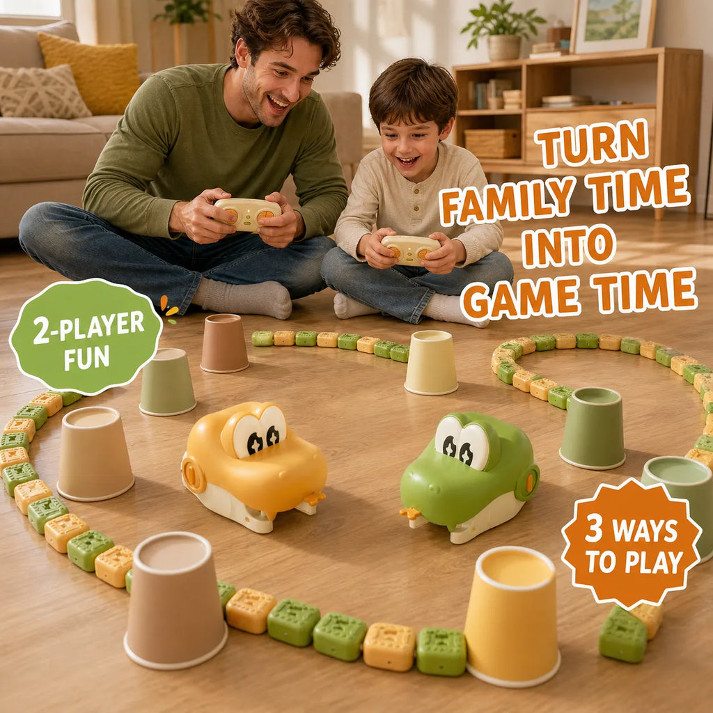 Magnetic Snake Chomp Battle Game