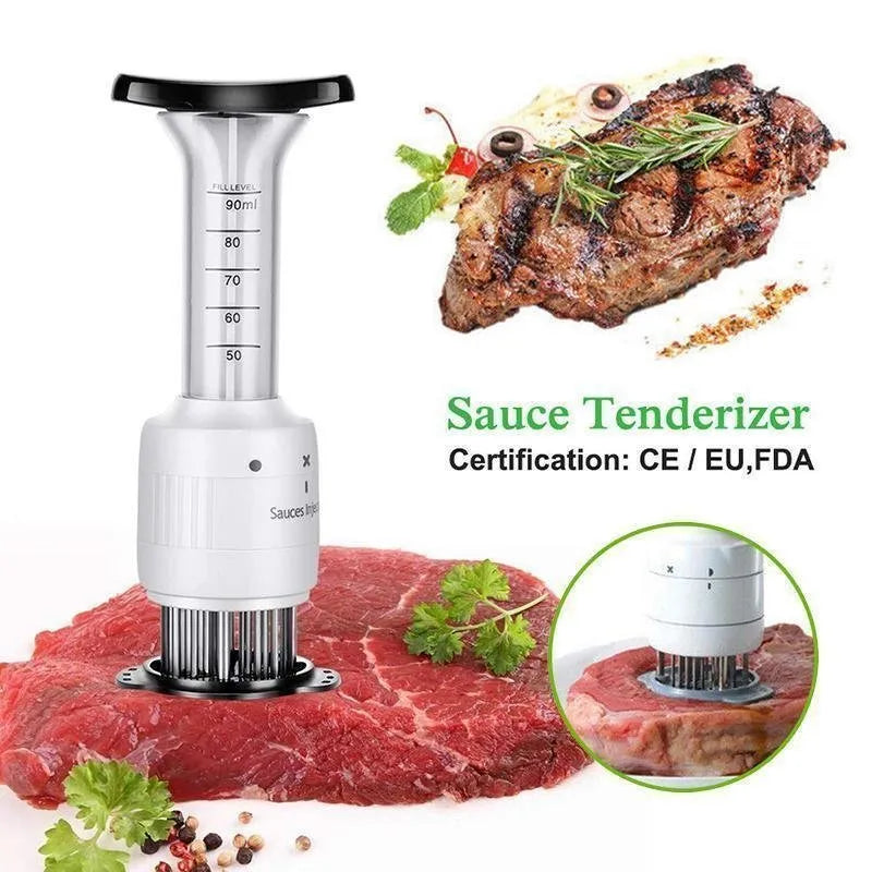 ✨BUY 2 FREE SHIPPING 🎁Stainless Steel Marinade Meat Injector