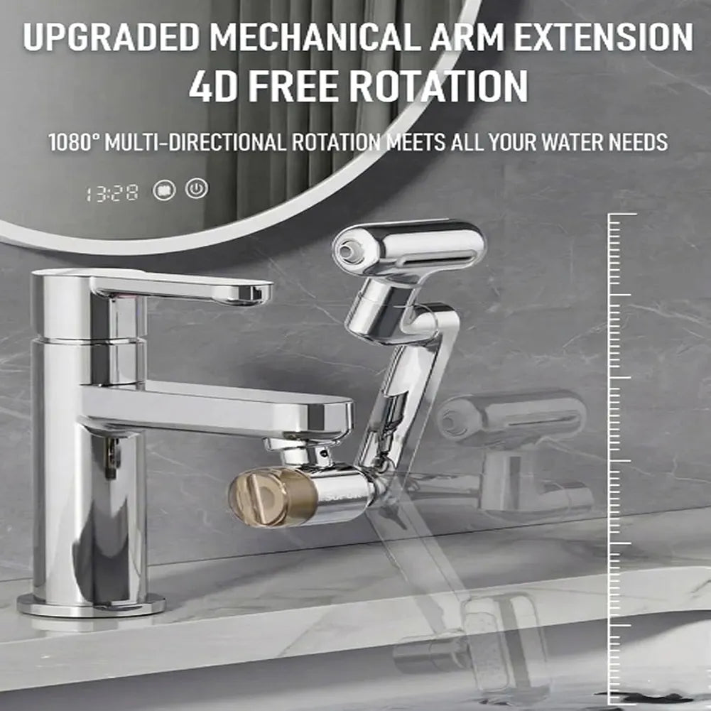 🚿 4-in-1 Faucet Extender – Upgrade Your Sink Instantly