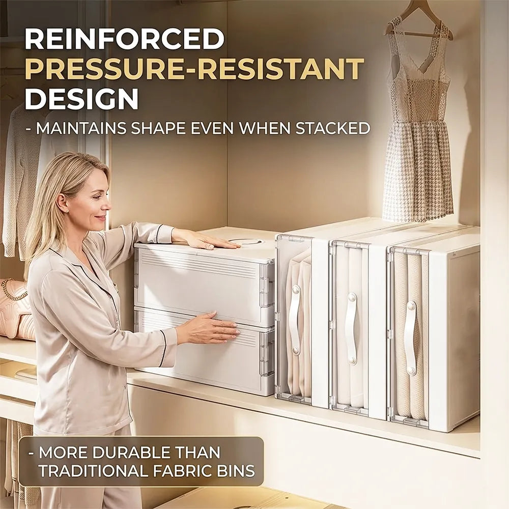 🛏️ Bed Sheet Storage Boxes & Organizers