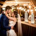 🕯️ Rose Shadow LED Flameless Candles – Elegant & Safe Ambiance, Anytime, Anywhere!