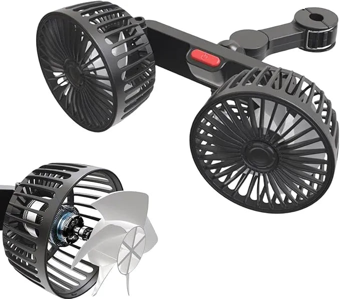 Stay Cool with the USB-Powered Car Cooling Fan 🌬️🚗