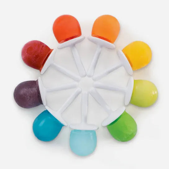 Mini DIY 9-Cavity Silicone Ice Pop Mold for Kids – Create Homemade Ice Cream & Frozen Treats
