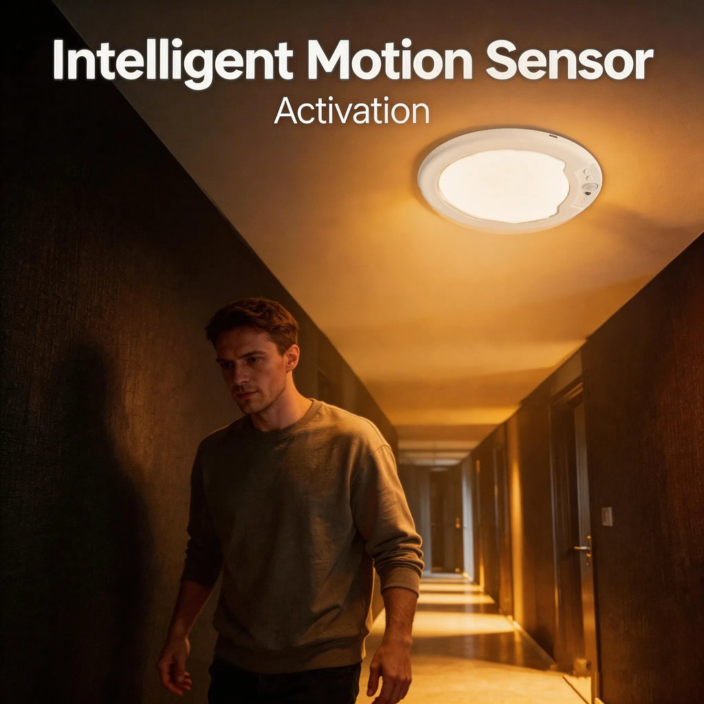 💡Rechargeable Motion Sensor LED Ceiling Light